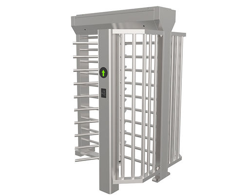 IP62 Outdoor Anti Rust Access Control Turnstile Gate Stainless Steel Full Height