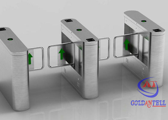 Smart double Lane walkway entrance security systems Half height