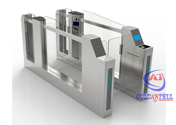 High Performance Face Thermal Turnstiles Full Height 1600mm Motorized Automatic System