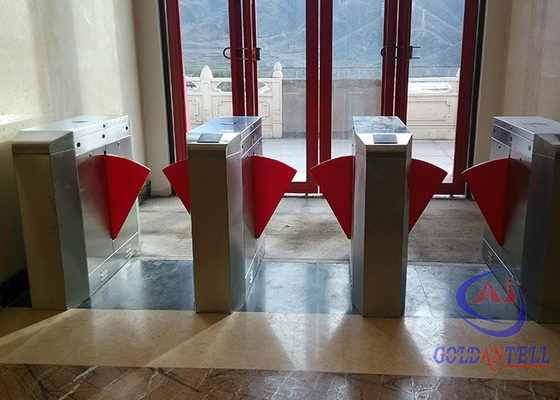 Security DC Brushless motor biometric door access fingerprint turnstiles mechanism gate