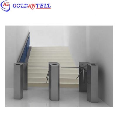 304 Stainless Steel Turnstile Access Control with 0.4s Barrier Open/Close Time and RS485 Communication for 30-40 Persons/Min