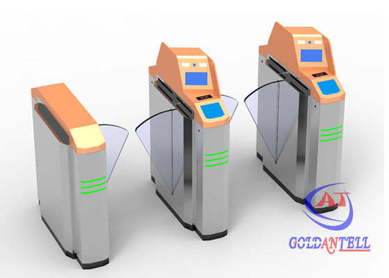 Bi Directional IP54 Facial Recognition Entrance Turnstile SS304