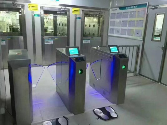 IP54 304 Stainless Steel Turnstiles Security Systems Intelligent