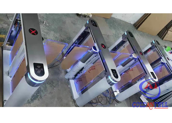 Bi Direction High Speed Turnstile Security Gates 24V DC Brushless Motor For Gyms