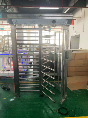 Indoor / Outdoor Full Height Turnstile Gate with Card Reader or Multi Access Control System