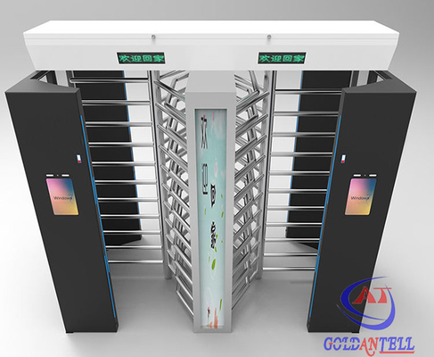 304完全な高さSU RFIDカードQRコード美顔術の回転回転木戸90/屋外120のDegの