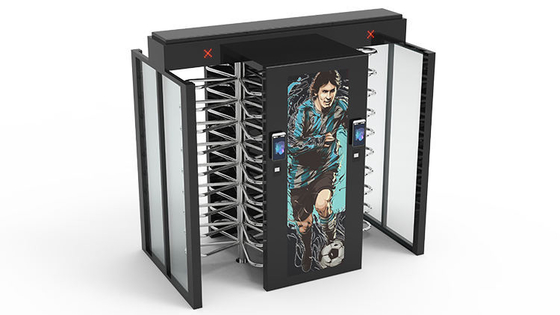 RFIDカードQRコード指紋の美顔術の競技場屋外IP62のための完全な高さの回転木戸