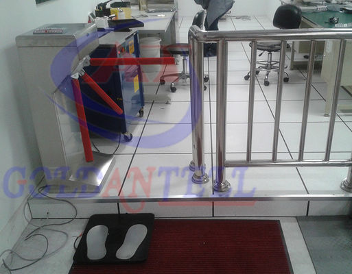 Stainless Steel 304 ESD Turnstile Gate with 24 Months Warranty and 1200*280*1000 mm Dimensions