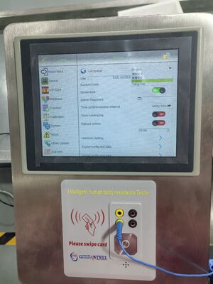 8インチスクリーンESDテスト 腕帯付き 靴 アンチステティックテスト 実験室と工場用