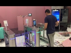 GAT-660 RFID カードリーダー スイングバリアゲート 顔読機