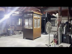 カラー・スティール 完全装備 コンプリート・チケット・ブース デザイン・カスタマイズ可能なカラー