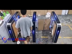 モダンデザイン ウォーターパーク 警備 歩行者 ターンスタイル ゲート 尾行防止