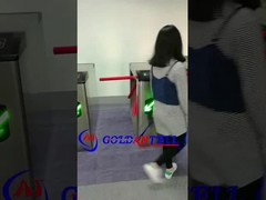 三脚ターンスタイル バリア 柔軟な高速パス速度 RFIDカード付き
