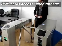 GAT-305 外部防水入口制御 NFCリーダー付きターンスタイルゲート